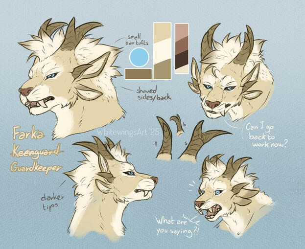 Rough Sketch - Portraits (in Sketch Page - Colored